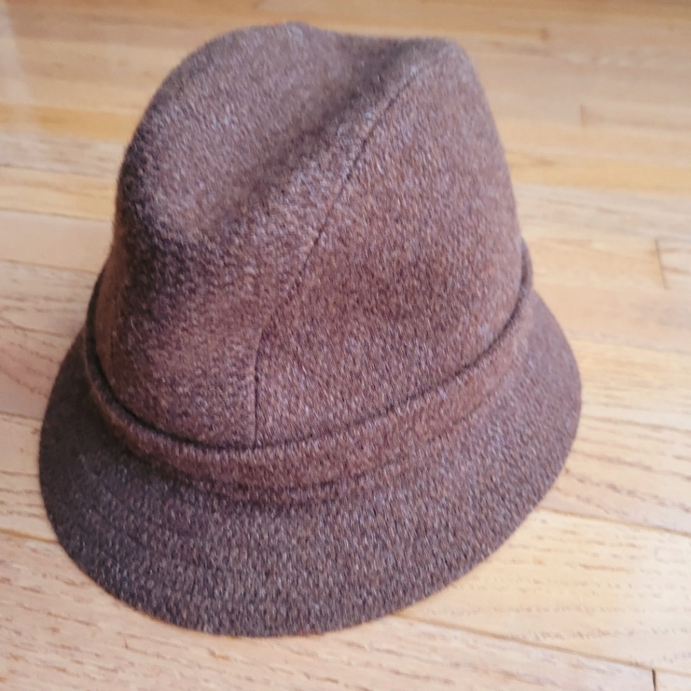 Kangol Wool Clipper Tweed Mix Brown Medium